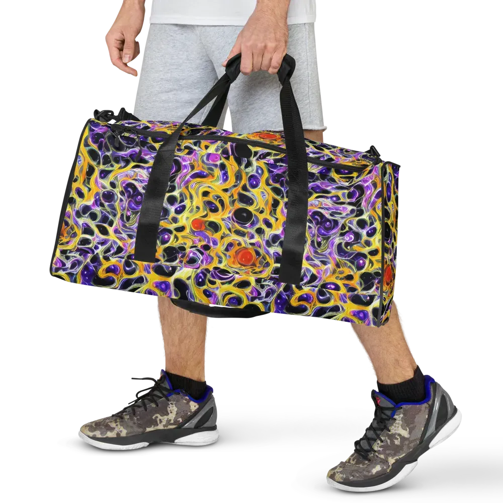 Solar Amethyst on Duffle Bag — Front