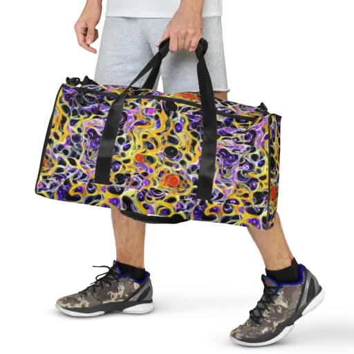 Solar Amethyst on a Duffle Bag