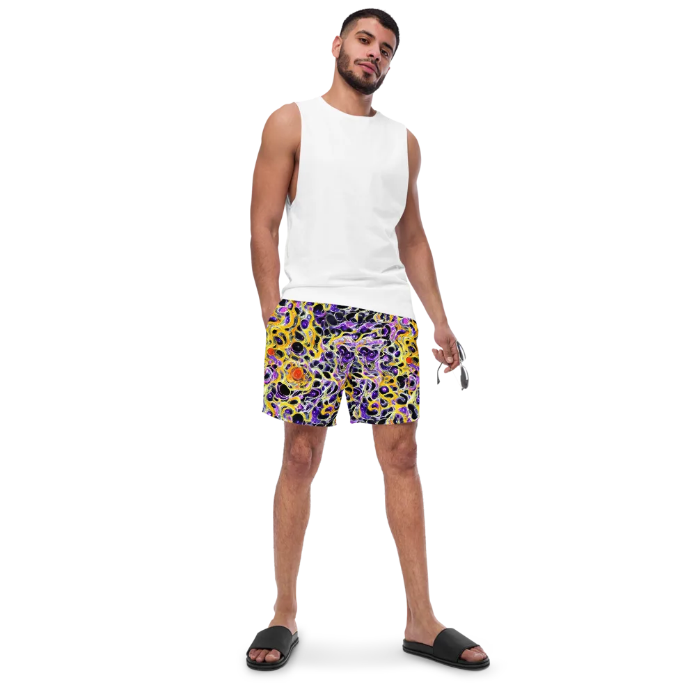 Solar Amethyst on Swim Trunks — Front