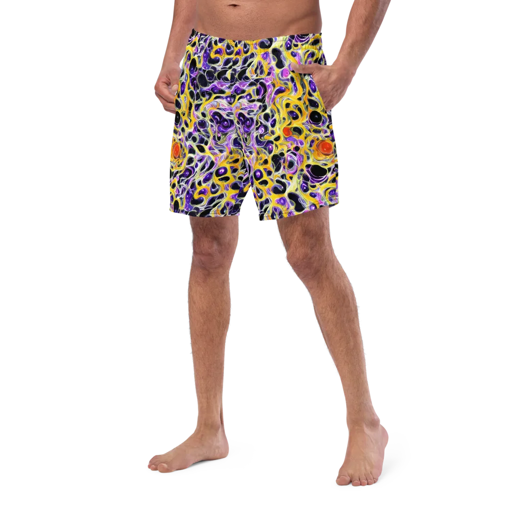 Solar Amethyst on Swim Trunks — Left Front