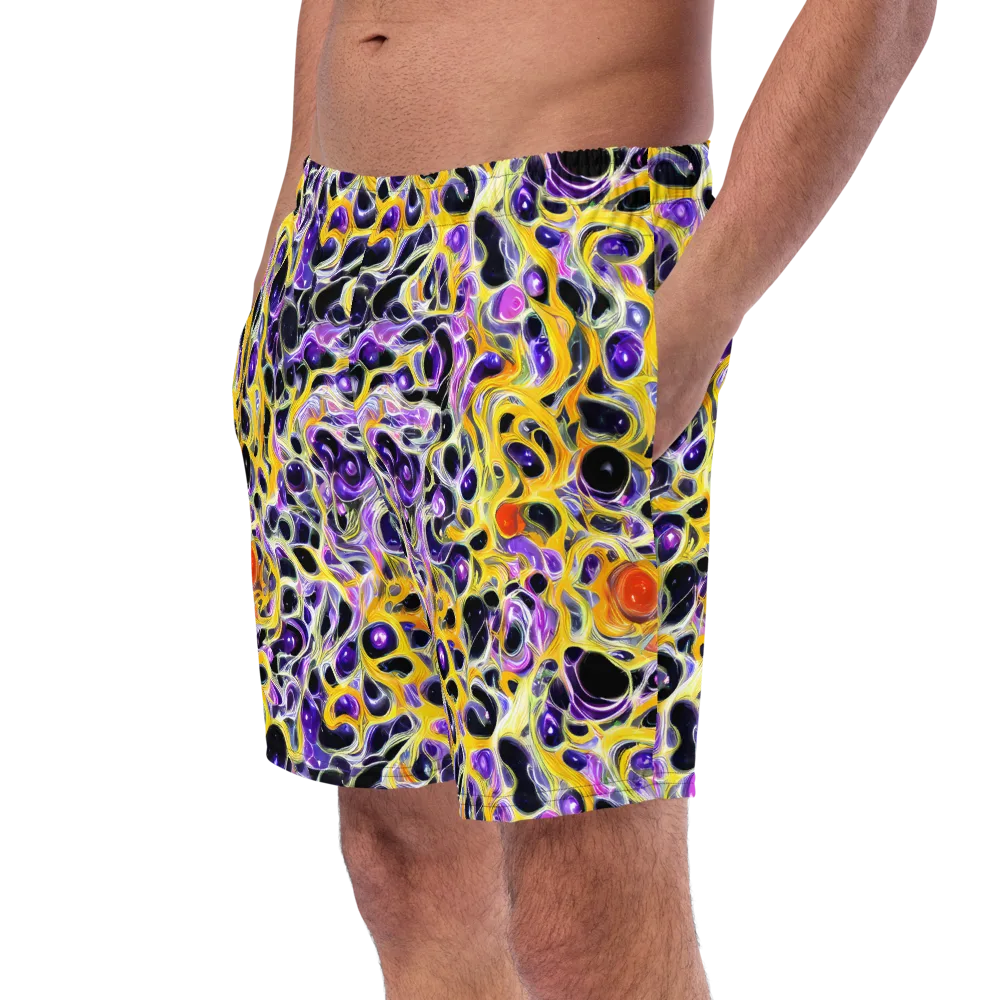 Solar Amethyst on Swim Trunks — Left Front