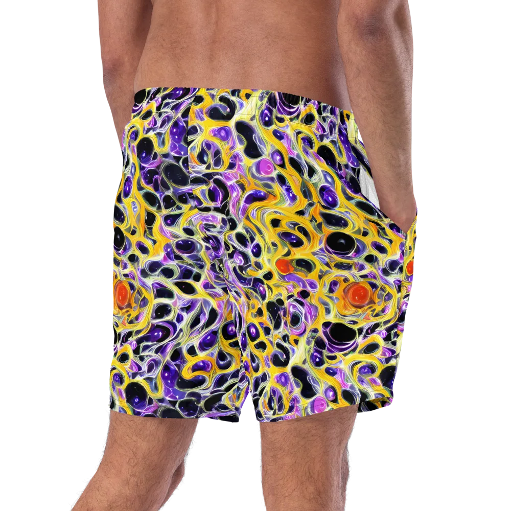 Solar Amethyst on Swim Trunks — Right Back
