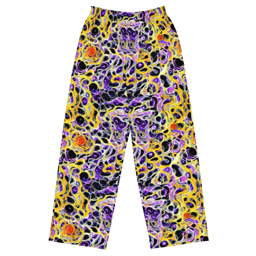 Solar Amethyst on Wide-Leg Pants — Front