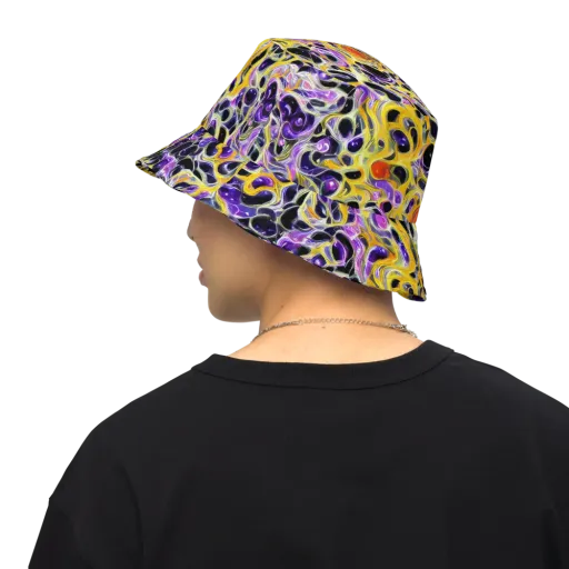 Solar Amethyst on a Reversible Bucket Hat