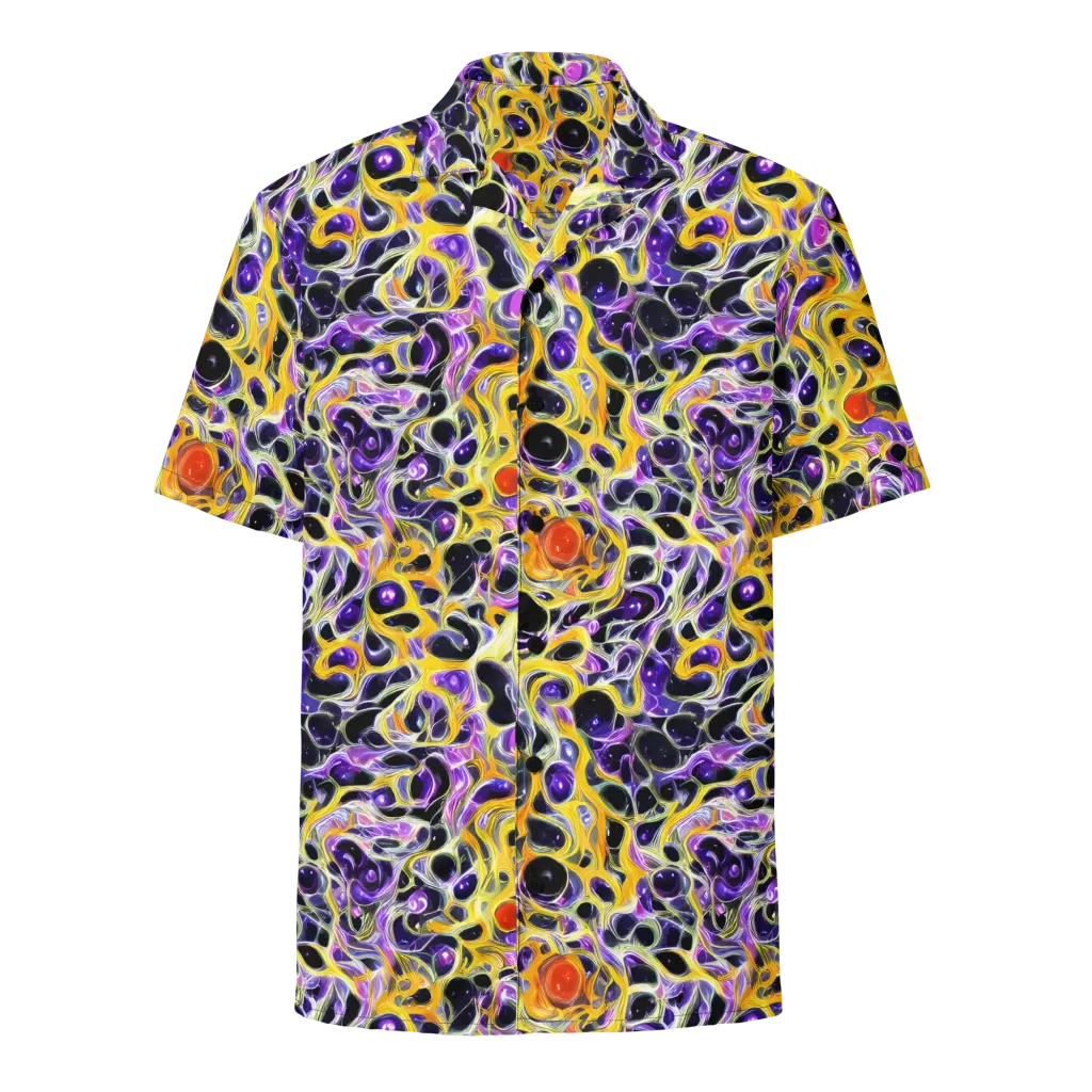 Solar Amethyst on Button Shirt — Front