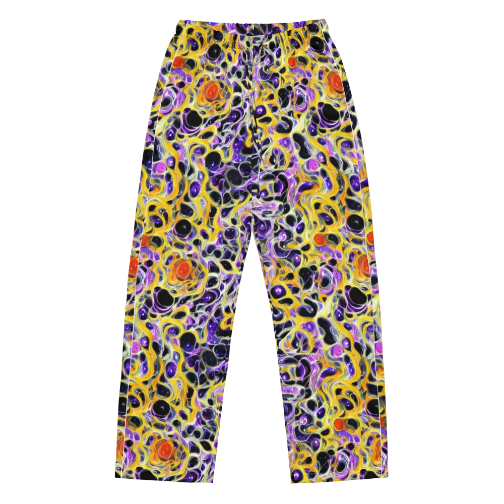 Solar Amethyst on Women's Pajama Pants — Front