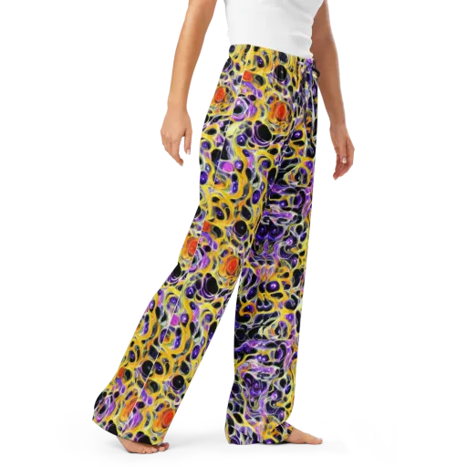 Solar Amethyst on a Women's Pajama Pants