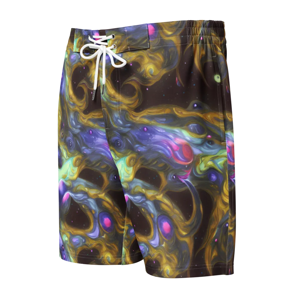 Indigo Infinity on Men's Board Shorts — Front