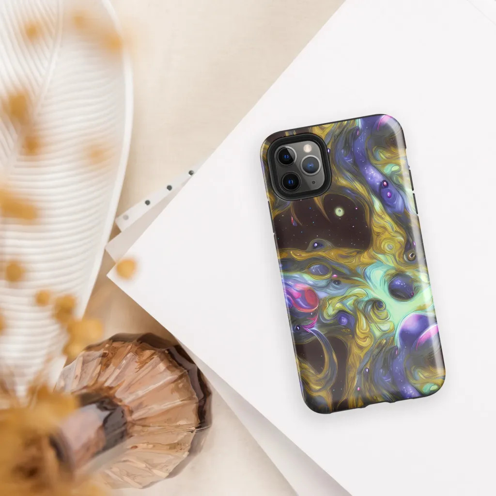Indigo Infinity on Tough Case for iPhone® — Front