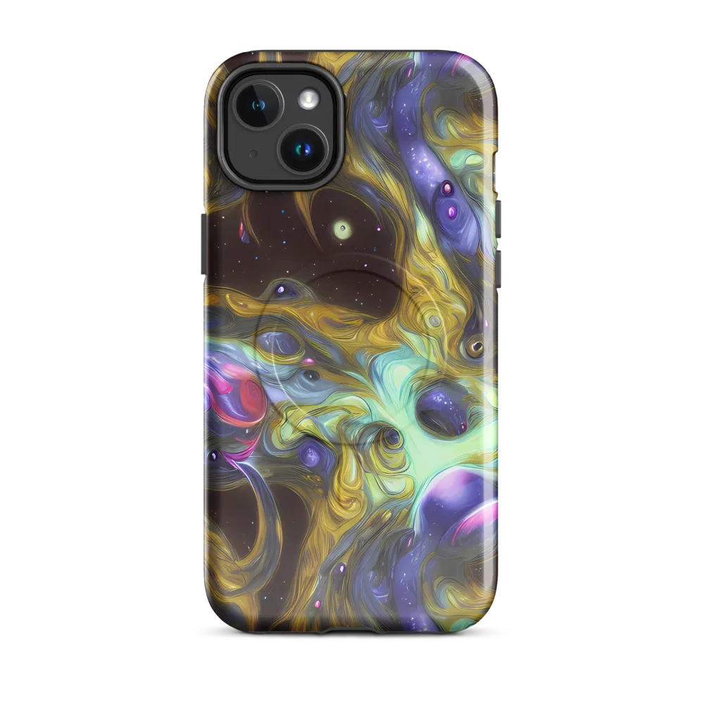 Indigo Infinity on MagSafe Tough Case for iPhone® — Front