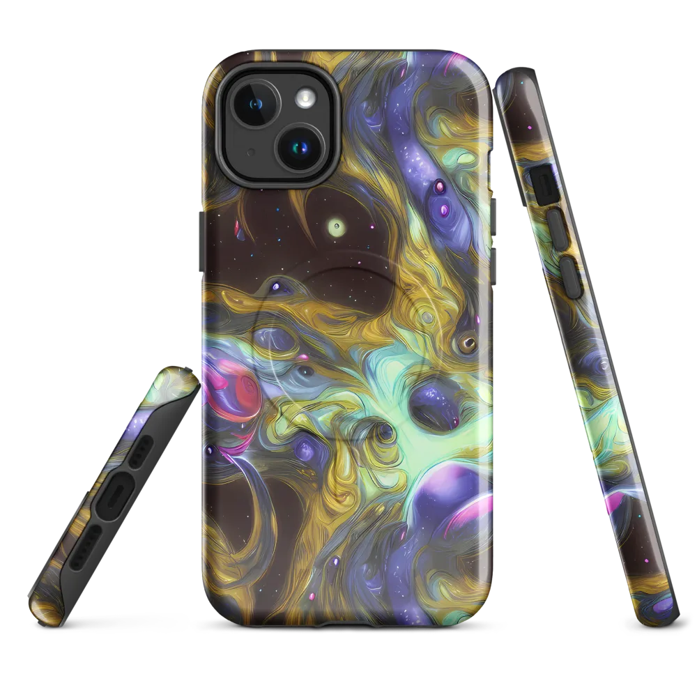 Indigo Infinity on MagSafe Tough Case for iPhone® — Front