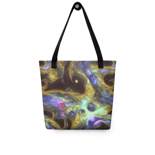 Indigo Infinity on a Tote Bag