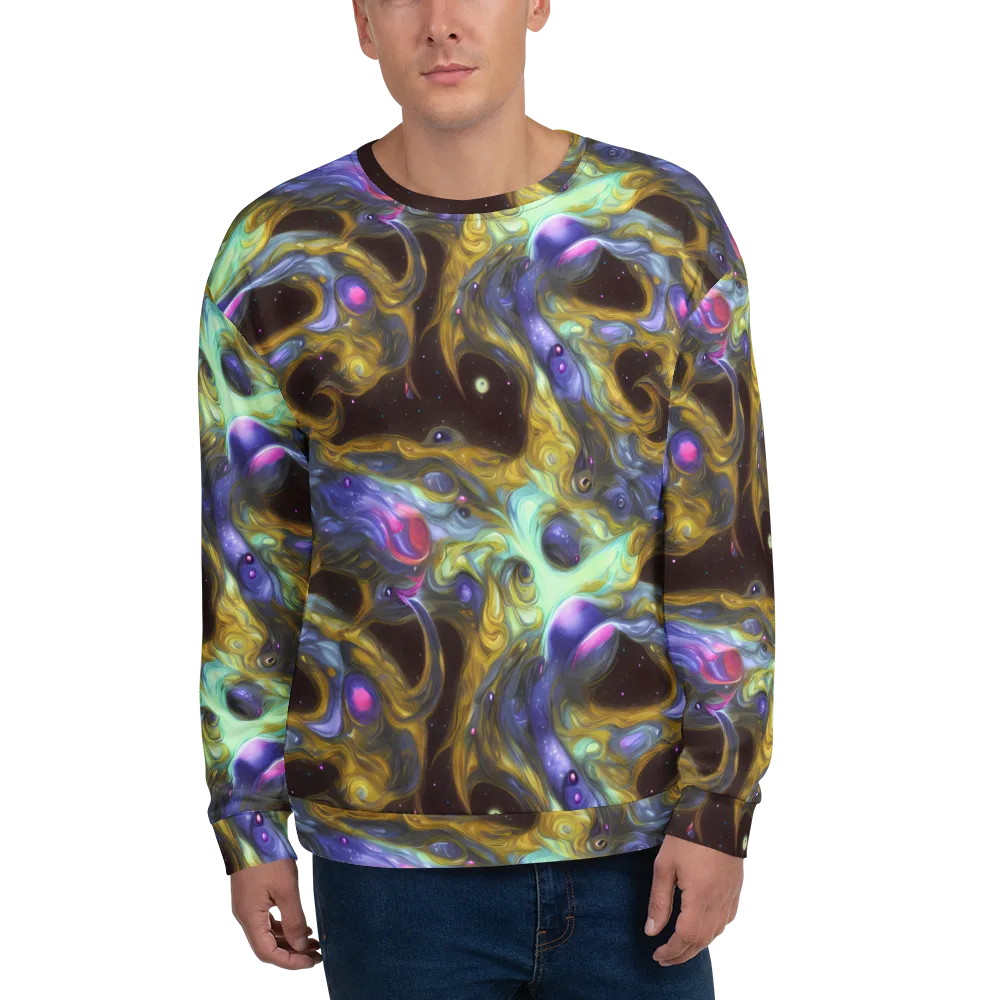 Indigo Infinity on Sweatshirt — Front