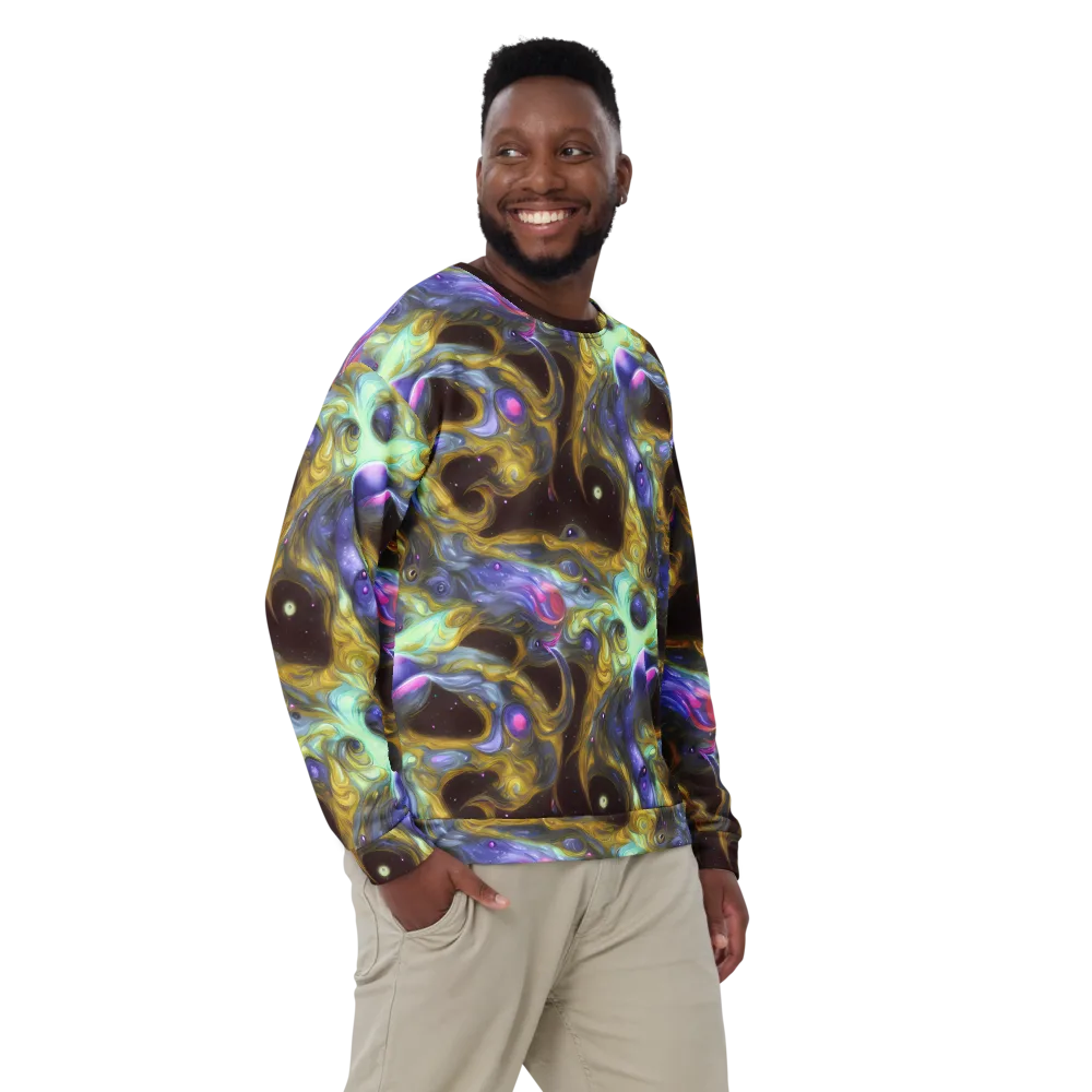 Indigo Infinity on Sweatshirt — Front