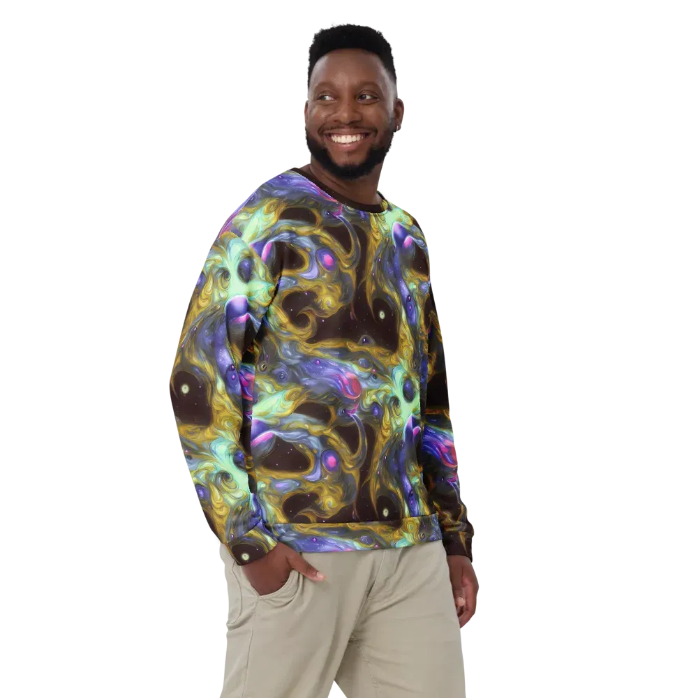 Indigo Infinity on Sweatshirt — Front