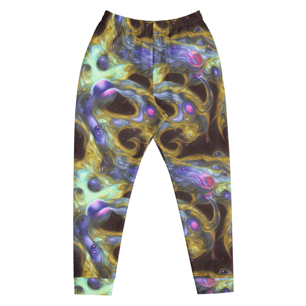 Indigo Infinity on Men's Joggers — Front