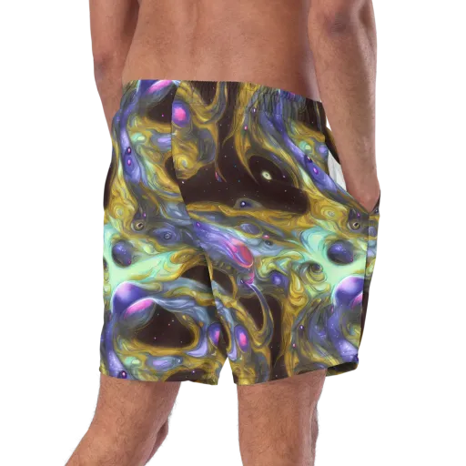 Indigo Infinity on a Swim Trunks
