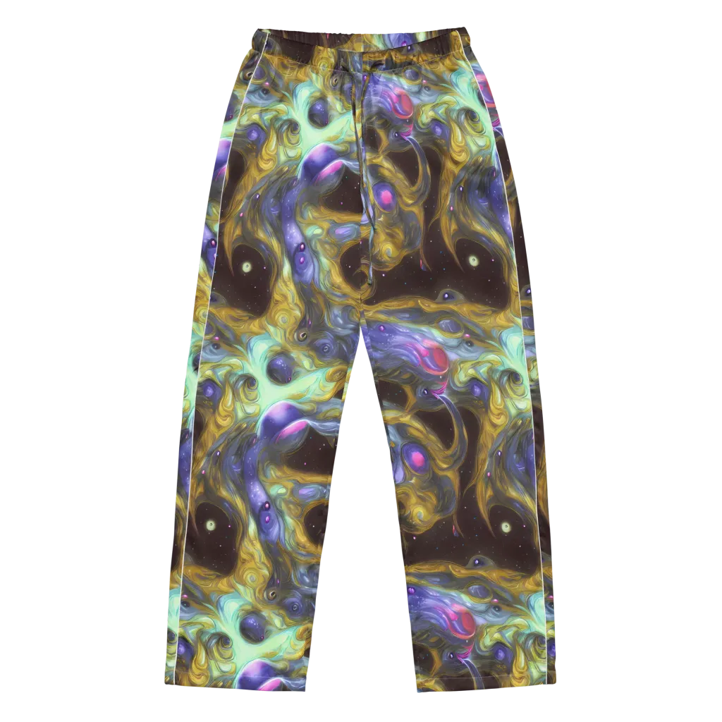 Indigo Infinity on Women's Pajama Pants — Front