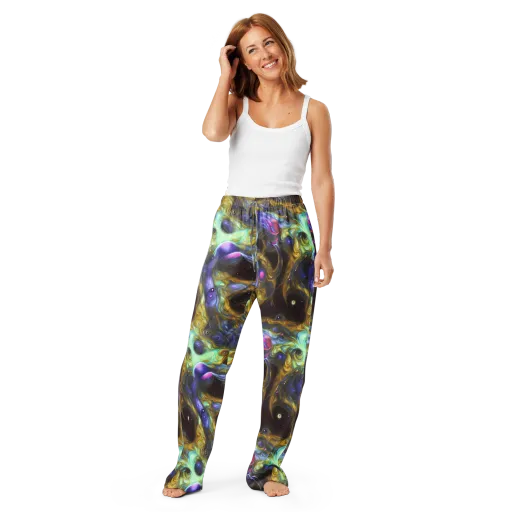 Indigo Infinity on a Women's Pajama Pants