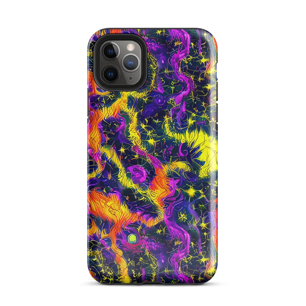 Nightfire Mosaic on Tough Case for iPhone® — Front
