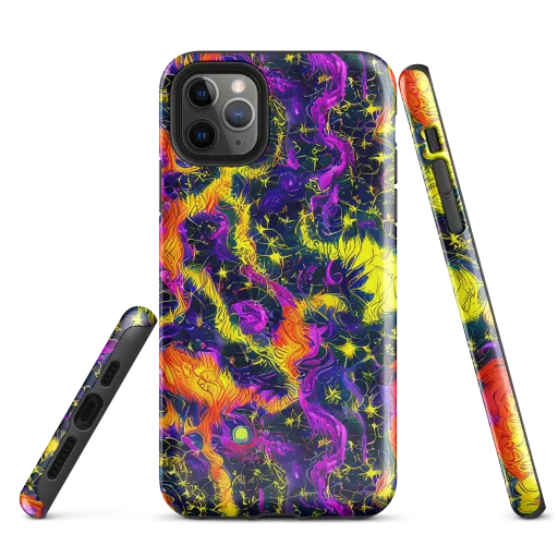 Nightfire Mosaic on a Tough Case for iPhone®