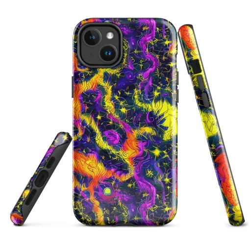 Nightfire Mosaic on a MagSafe Tough Case for iPhone®