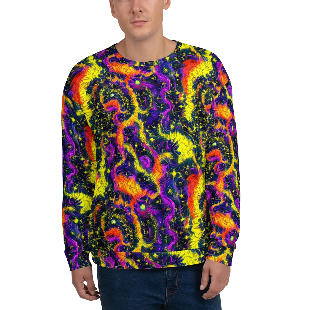 Nightfire Mosaic on Sweatshirt — Front