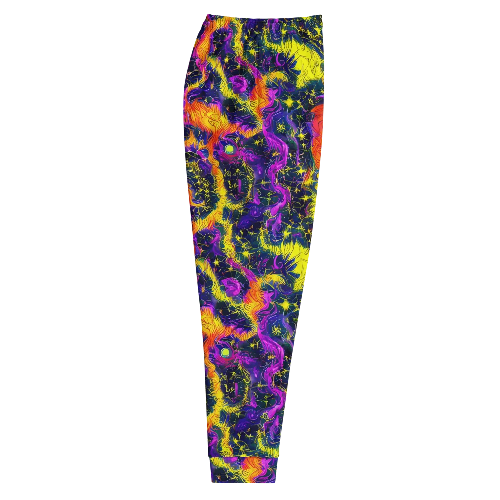 Nightfire Mosaic on Men's Joggers — Right