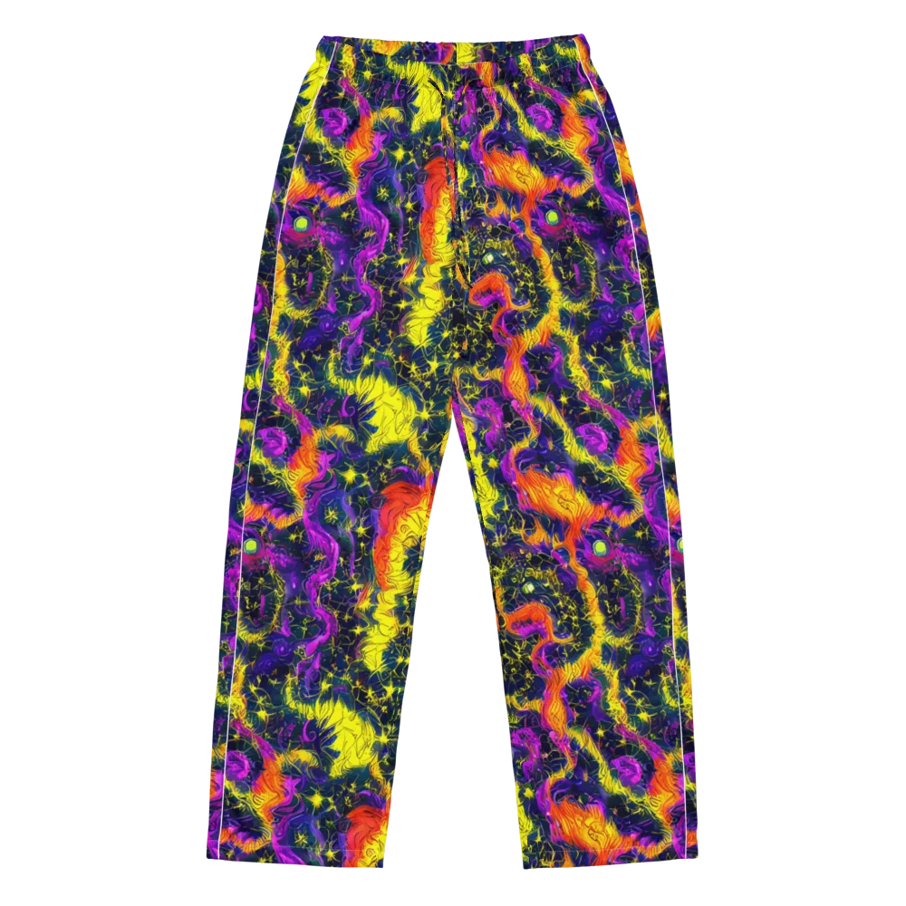 Nightfire Mosaic on Women's Pajama Pants — Front