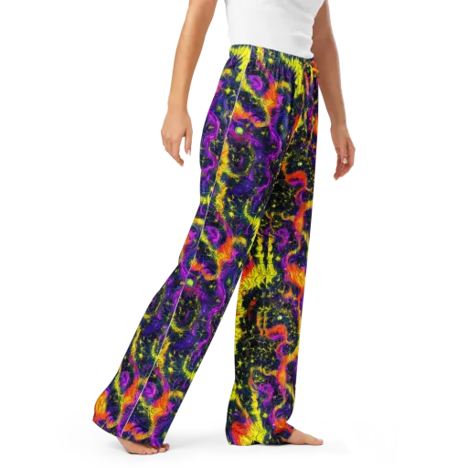 Nightfire Mosaic on a Women's Pajama Pants