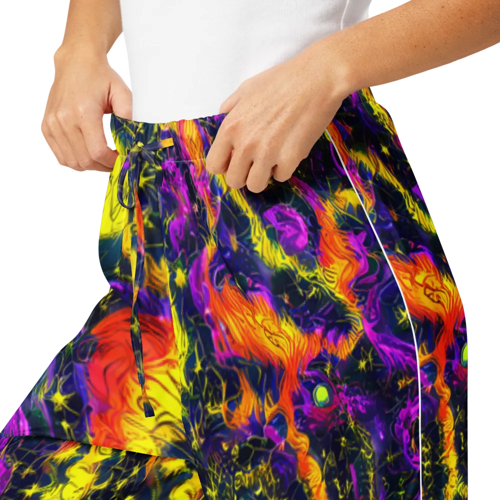 Nightfire Mosaic on Women's Pajama Pants — Product details
