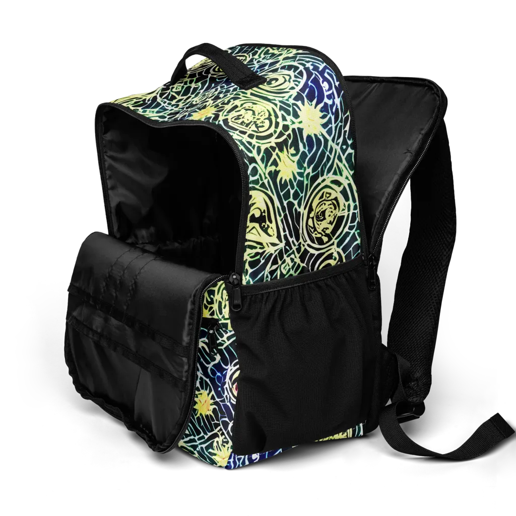Midnight Watergarden on Utility Backpack — Product details 2