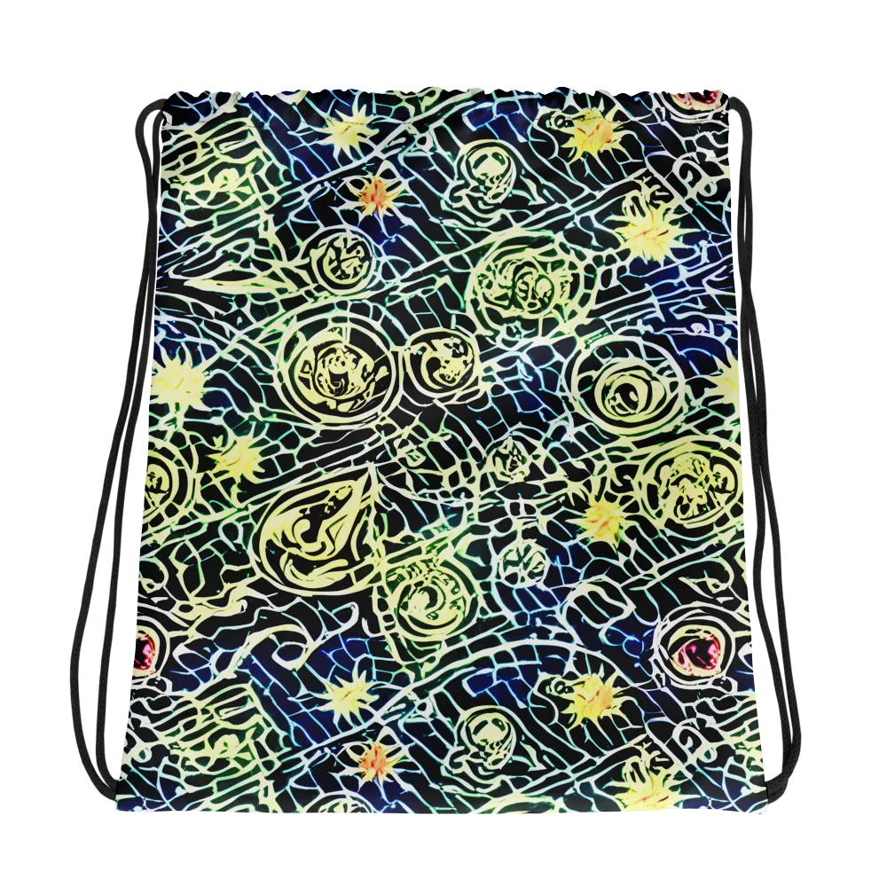 Midnight Watergarden on Drawstring Bag — Photo