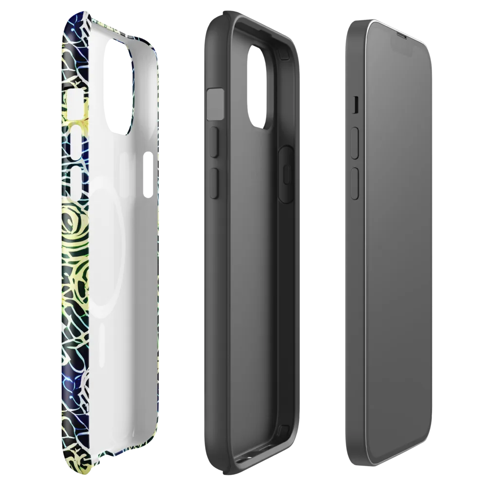 Midnight Watergarden on MagSafe Tough Case for iPhone® — Front