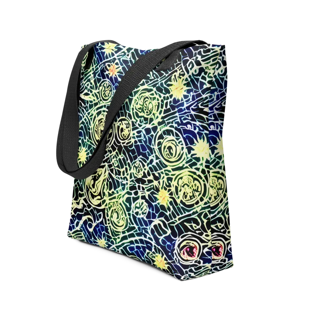 Midnight Watergarden on Tote Bag — Front