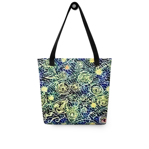 Midnight Watergarden on a Tote Bag
