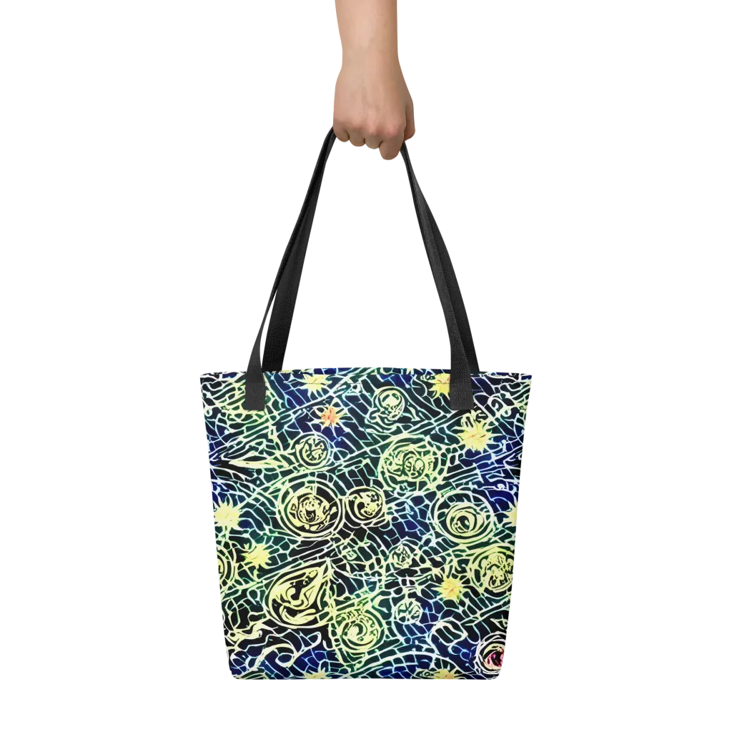 Midnight Watergarden on Tote Bag — Front