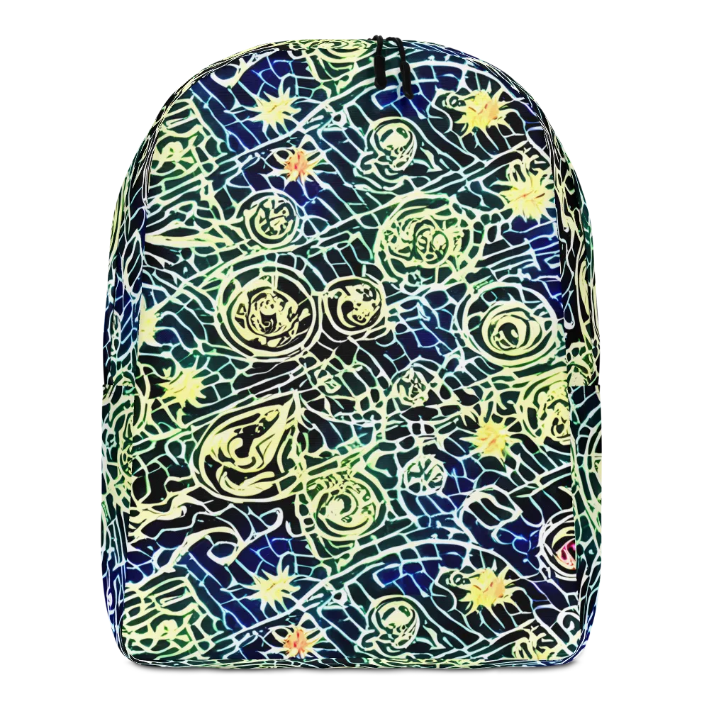 Midnight Watergarden on Minimalist Backpack — Front