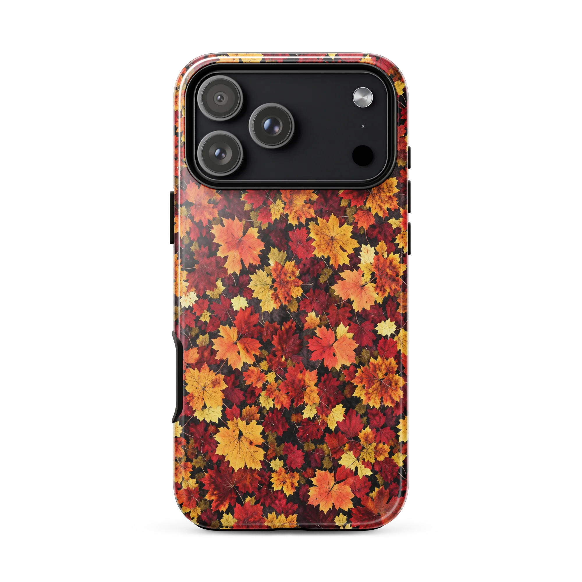 Falling Gold on Tough Case for iPhone® — Front