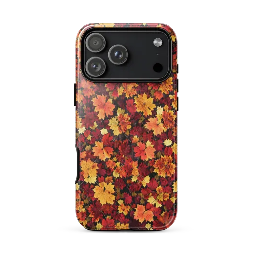 Falling Gold on a Tough Case for iPhone®