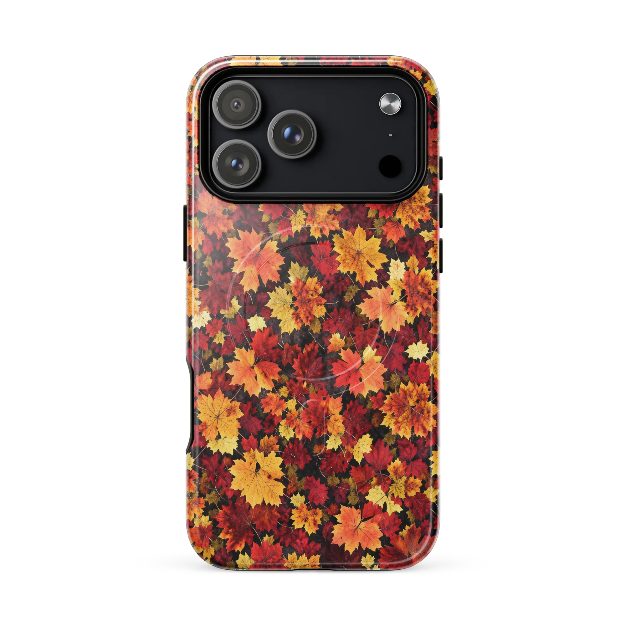 Falling Gold on MagSafe Tough Case for iPhone® — Front