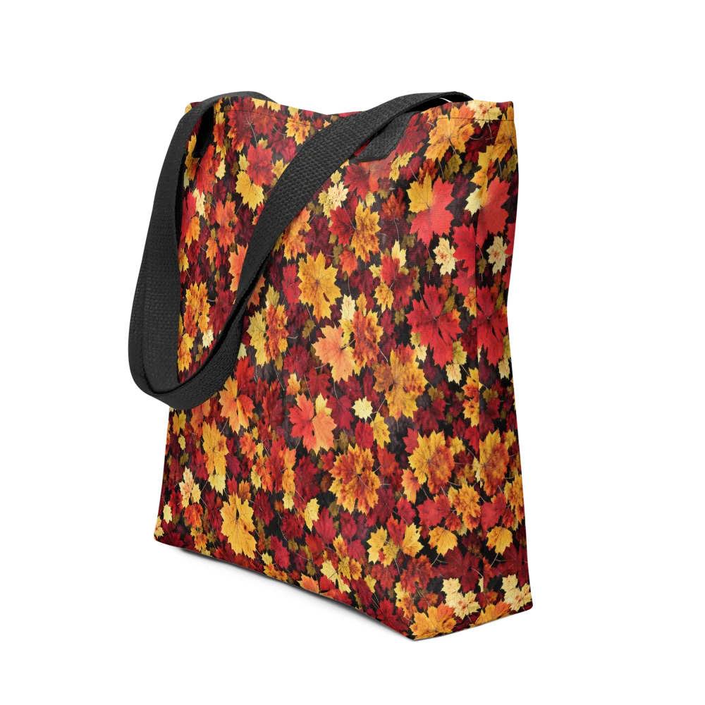 Falling Gold on Tote Bag — Front