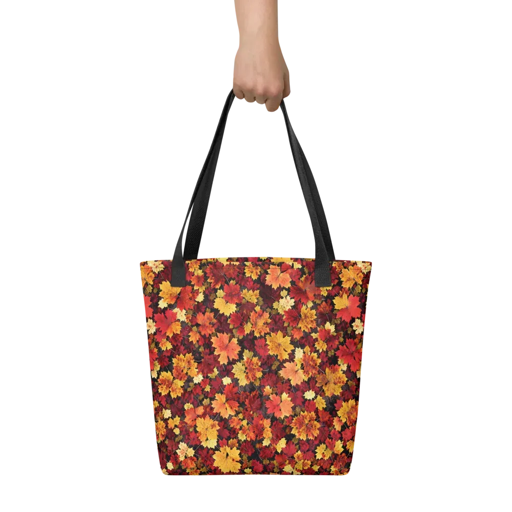 Falling Gold on Tote Bag — Front