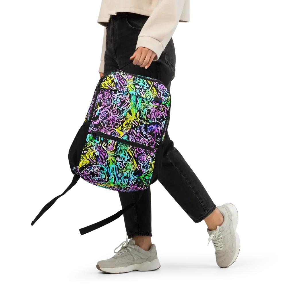 Psychic Graffiti on Utility Backpack — Front
