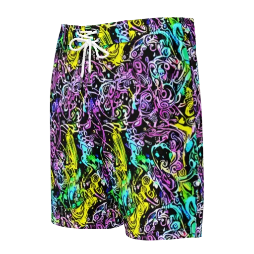 Psychic Graffiti on a Men's Board Shorts