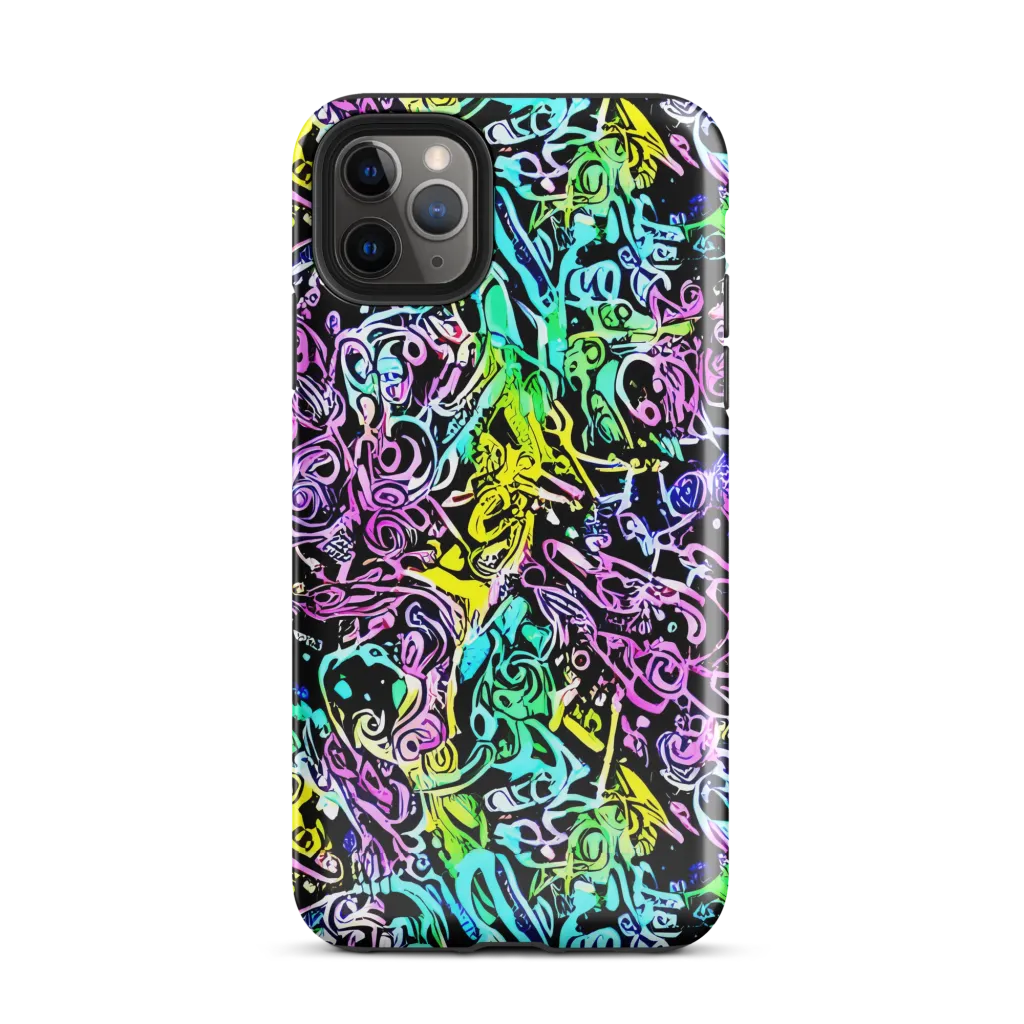 Psychic Graffiti on Tough Case for iPhone® — Front