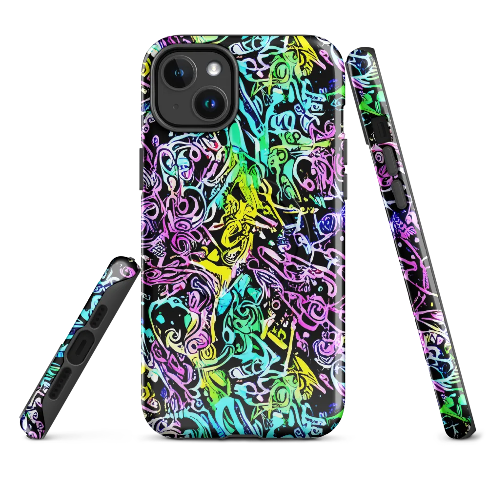 Psychic Graffiti on MagSafe Tough Case for iPhone® — Front