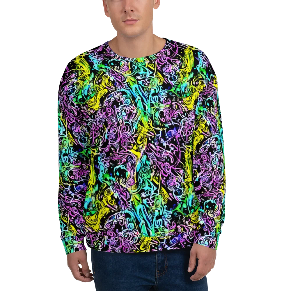 Psychic Graffiti on Sweatshirt — Front