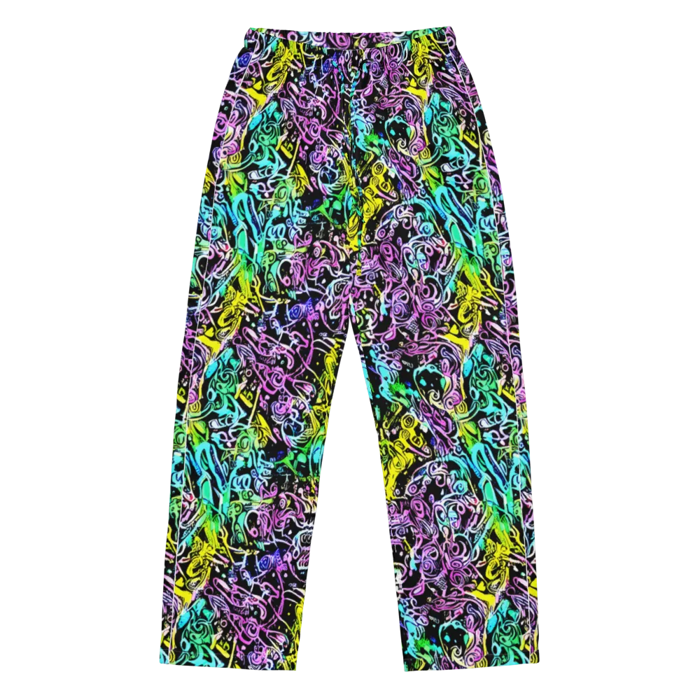 Psychic Graffiti on Women's Pajama Pants — Front