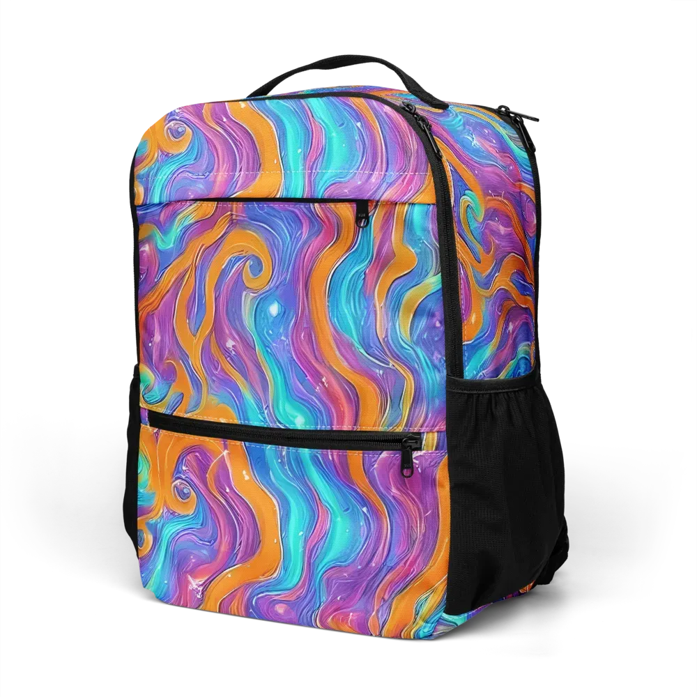 Citrus Coil on Utility Backpack — Left Front